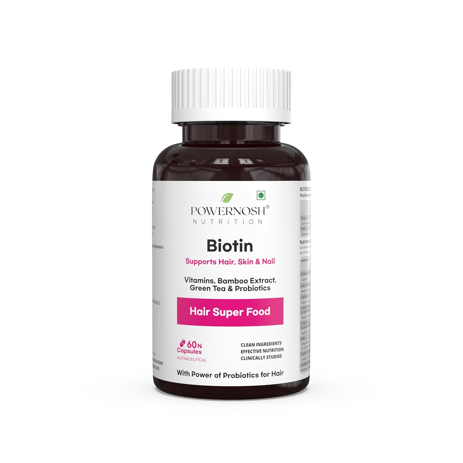 Powernosh Biotin Capsules