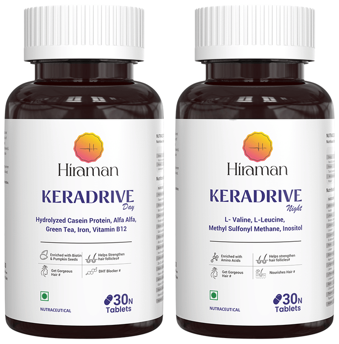 Keradrive Day & Night Tablets