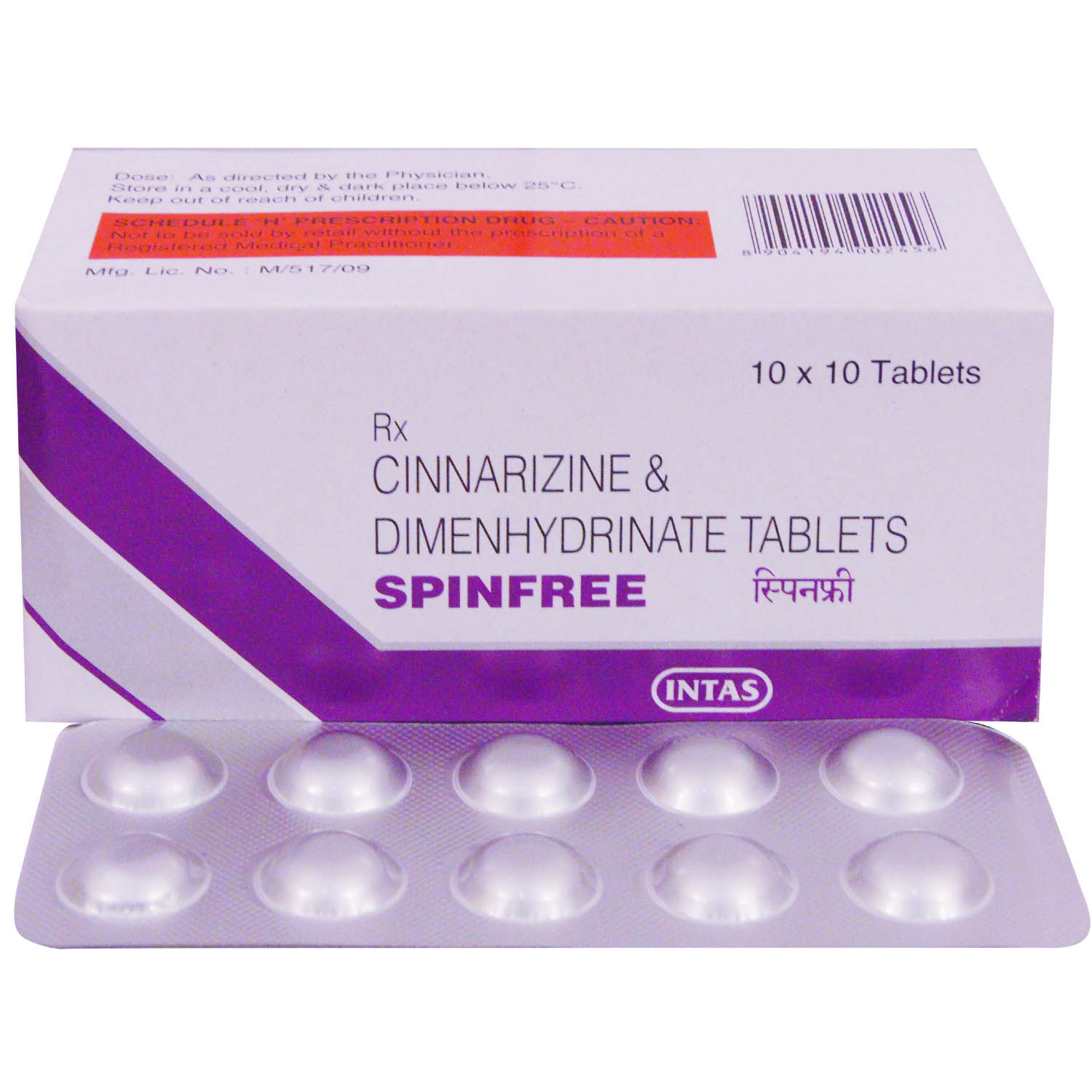 Spinfree Tablets