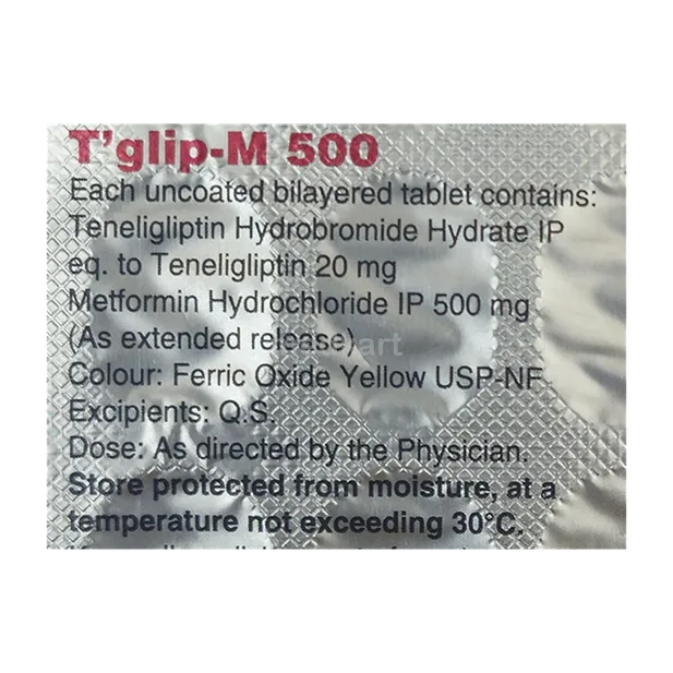 Tglip M 500mg Tablets
