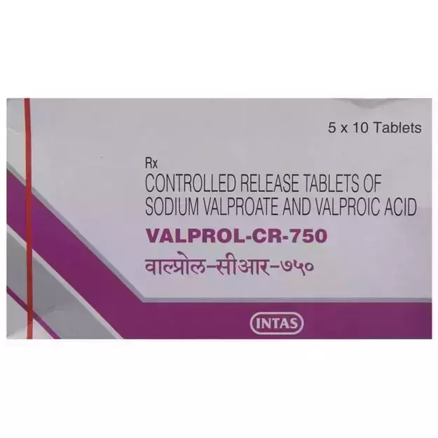 Valprol CR 750 Tablets