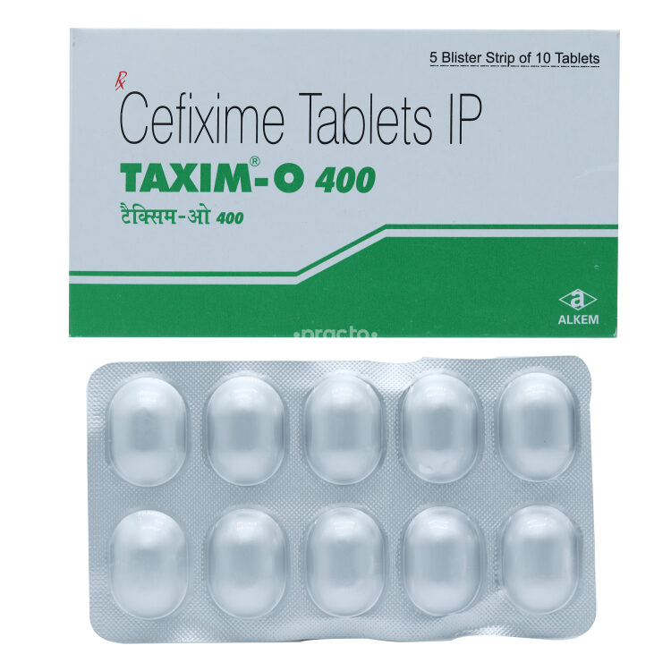 Taxim-0 400mg Tablets