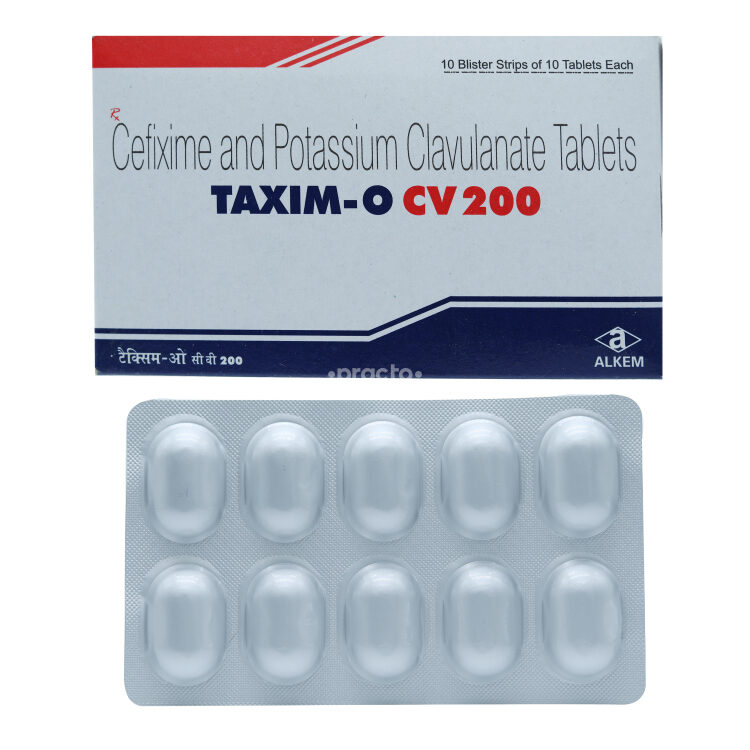 Taxim-O CV 200mg Tablet