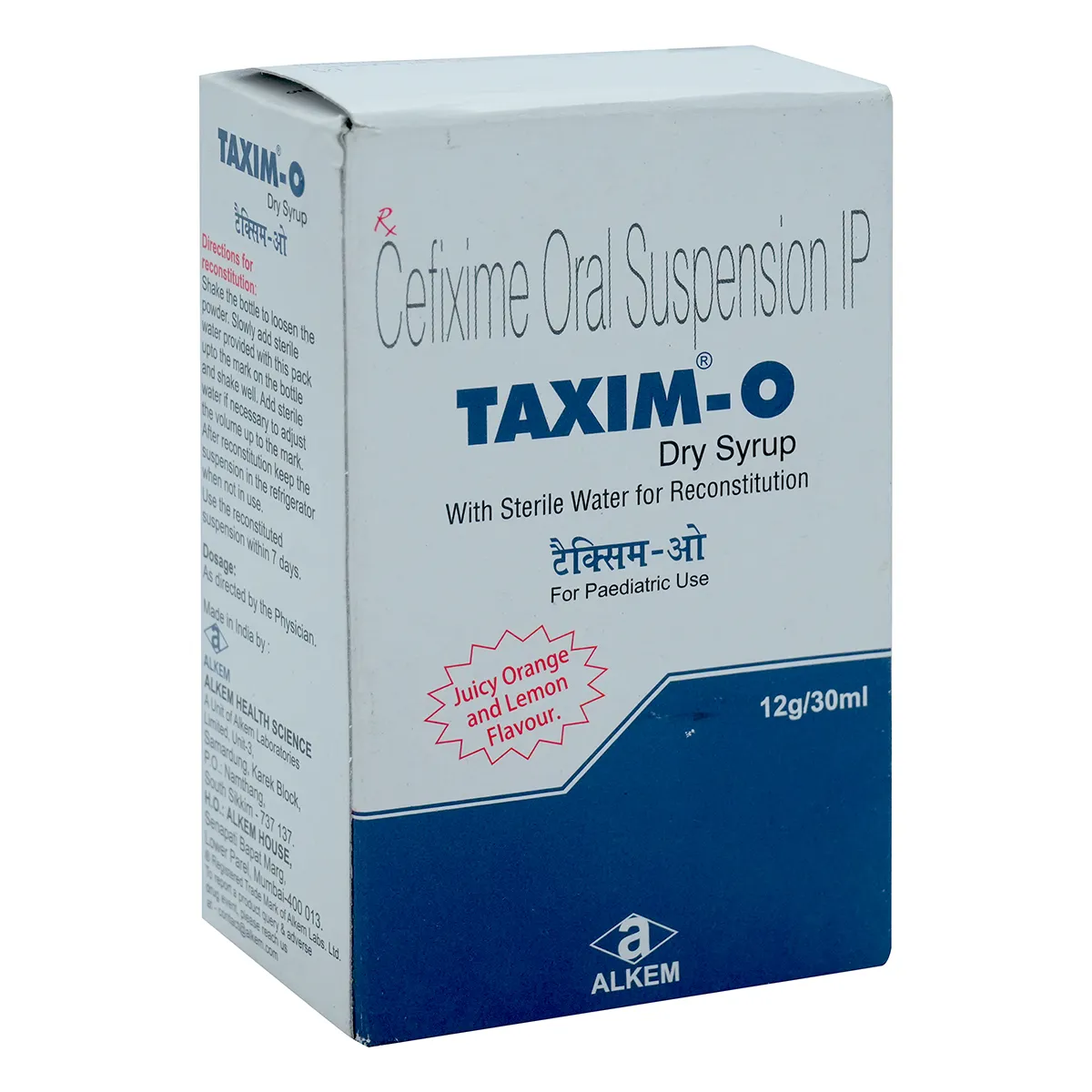 Taxim-O Dry Syrup