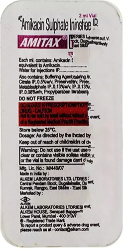 Amitax 100mg Injection
