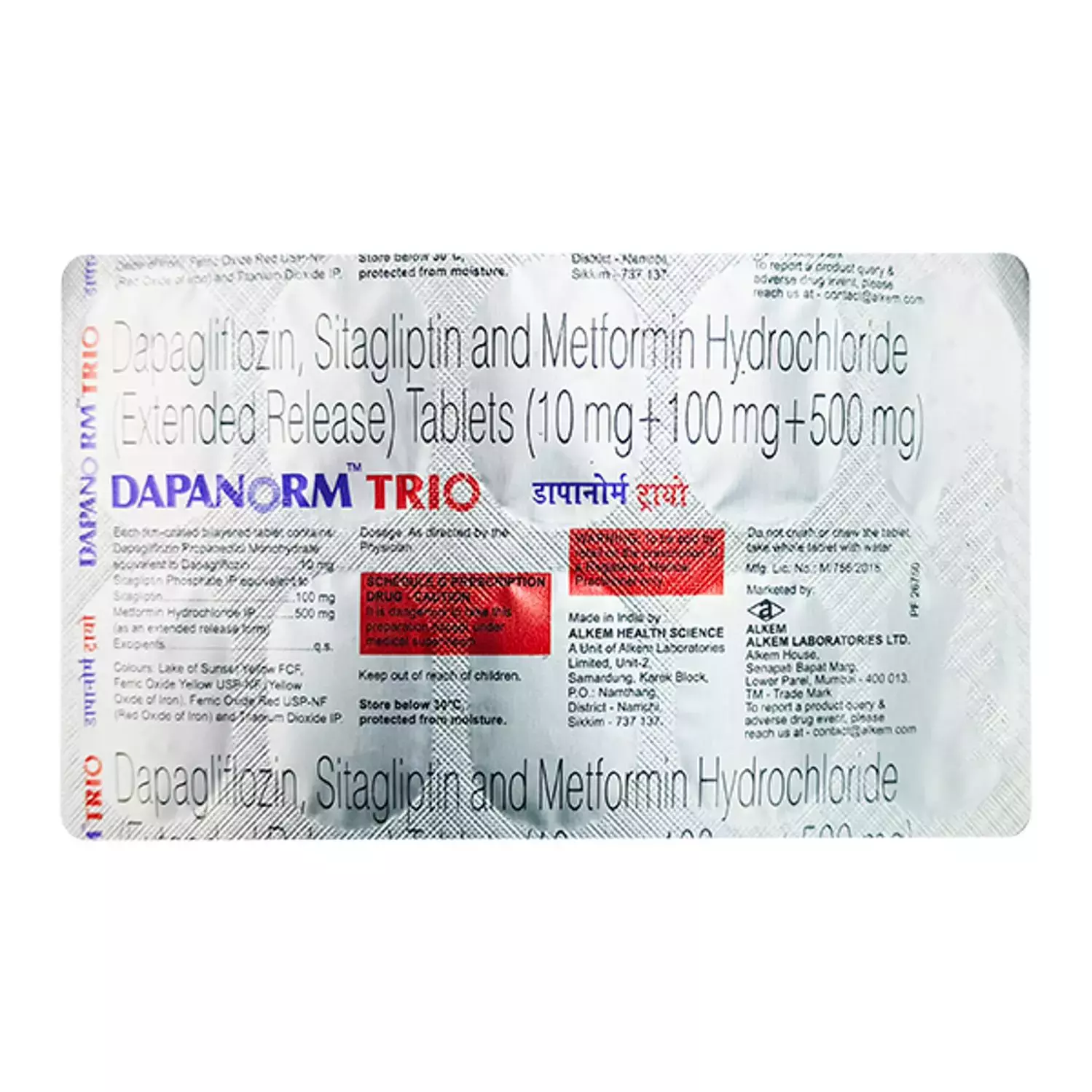 Dapanorm Trio Tablets