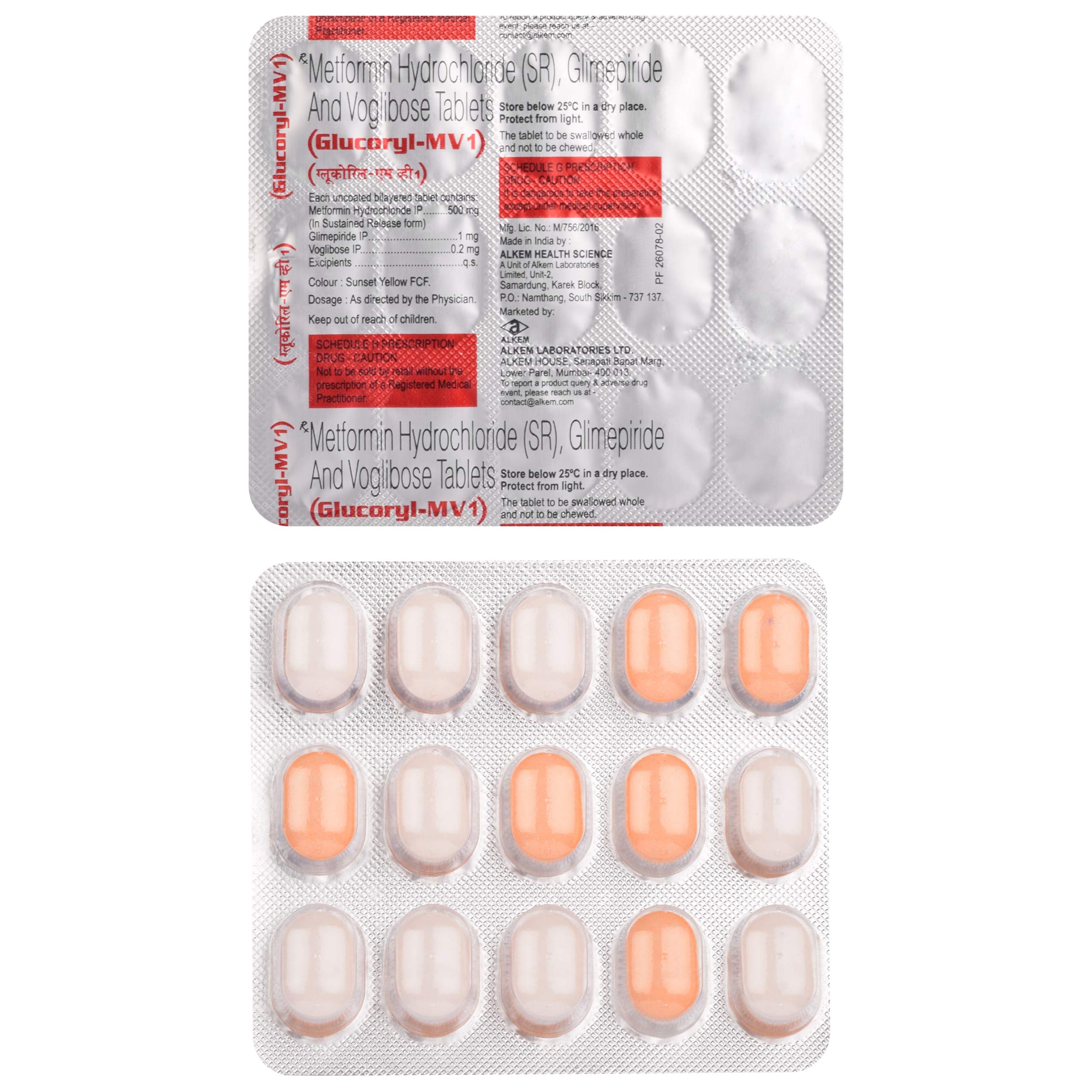 Glucoryl-MV1 Tablets