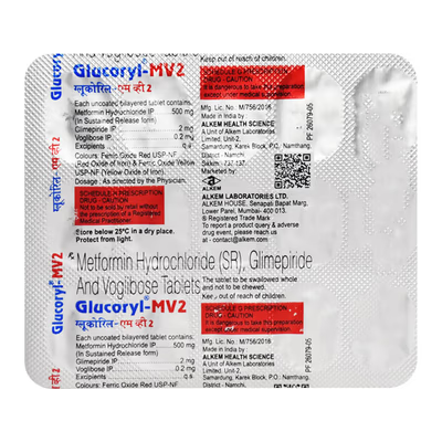 Glucoryl-MV2 Tablets