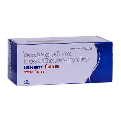 Olkem Beta 50mg Tablets