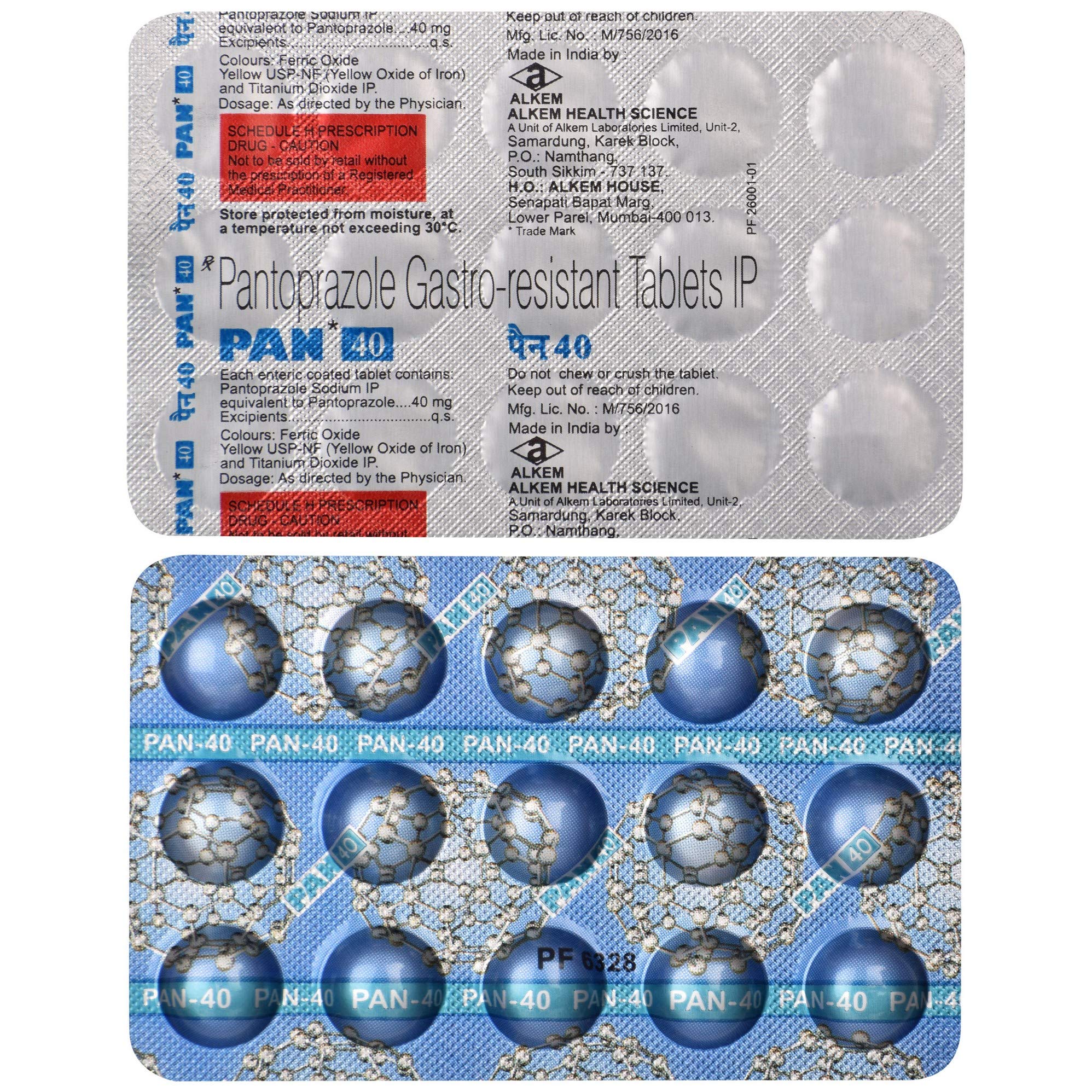 Pan 40mg Tablets
