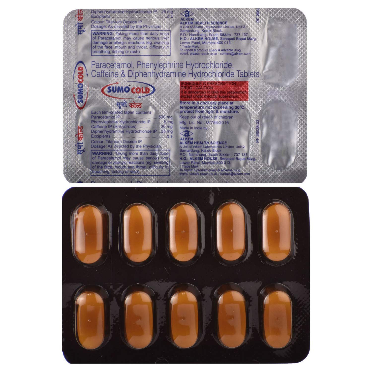Sumo Cold Tablets