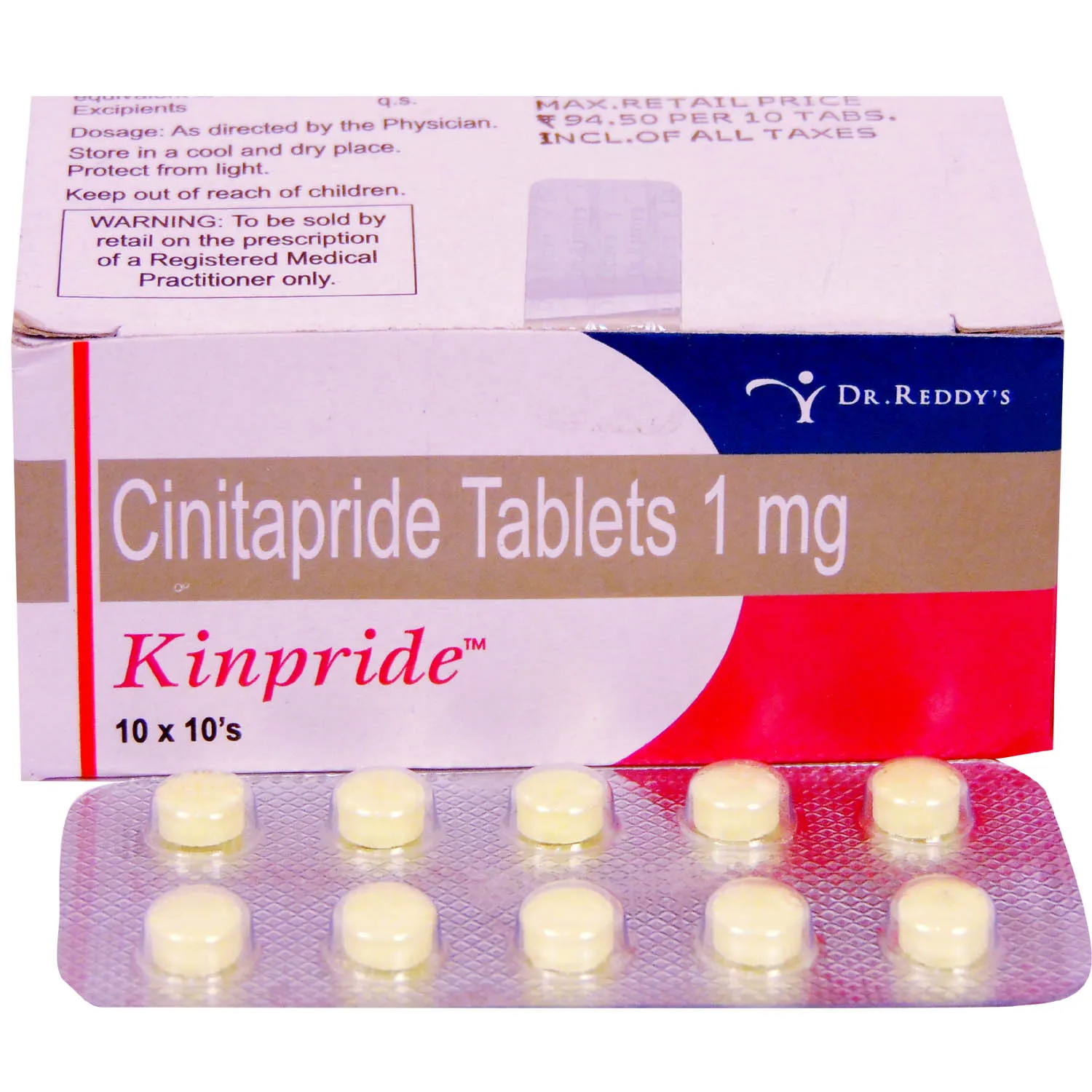 Kinpride 1mg Tablets